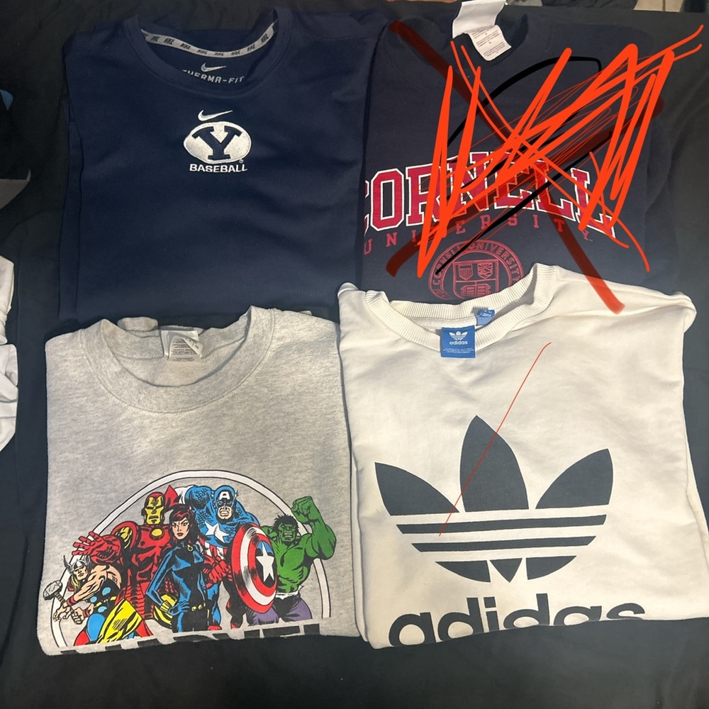 adidas White Trefoil Short Sleeve Tee